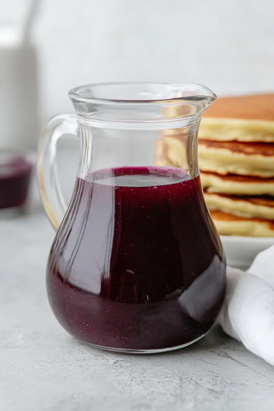 Simple Blueberry Syrup Recipe