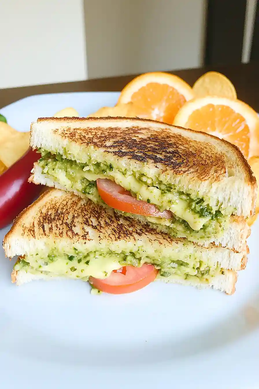 avocado pesto sandwich