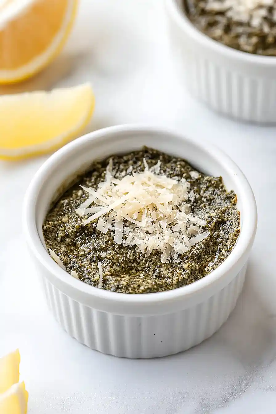 dried basil pesto