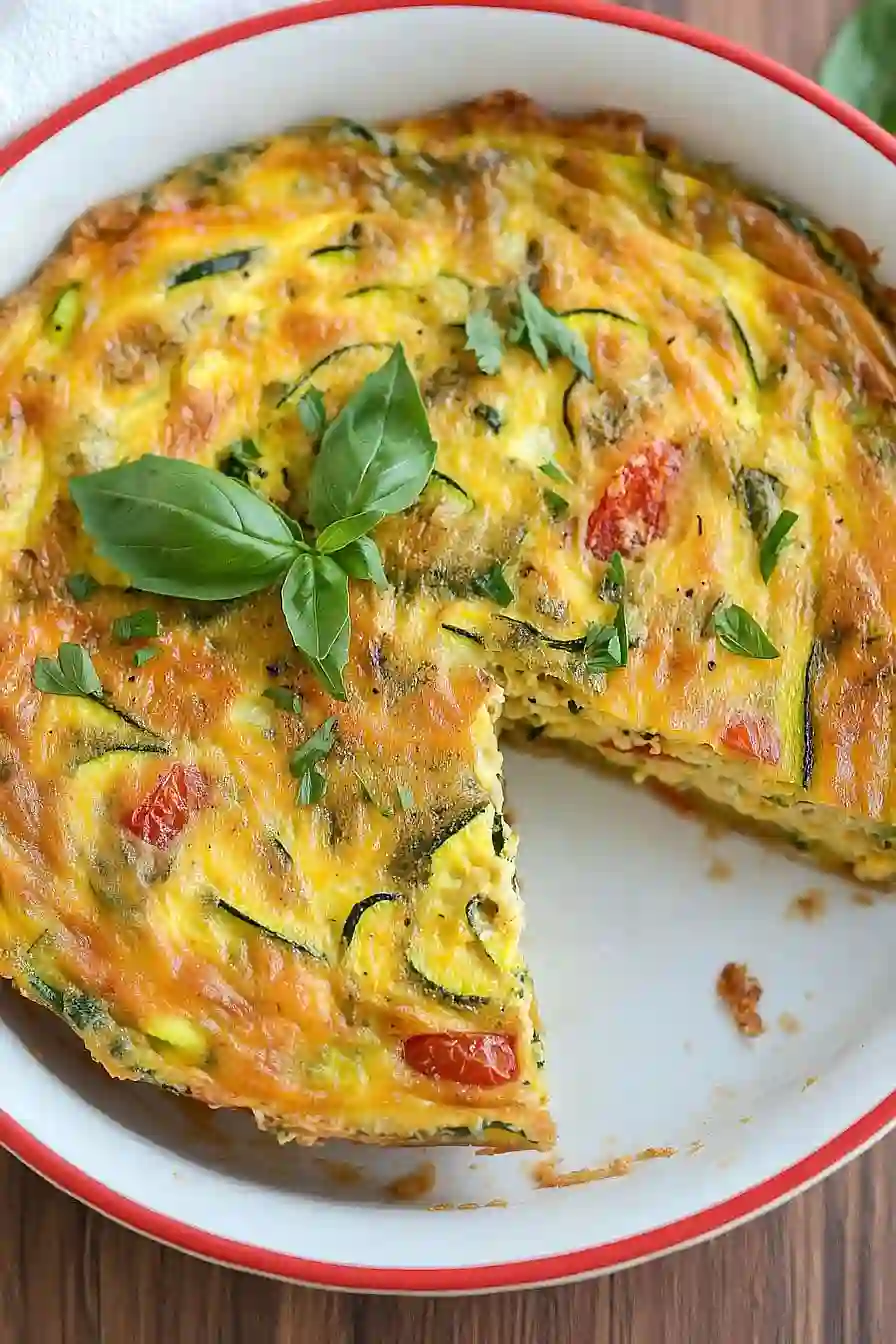 crustless zucchini quiche