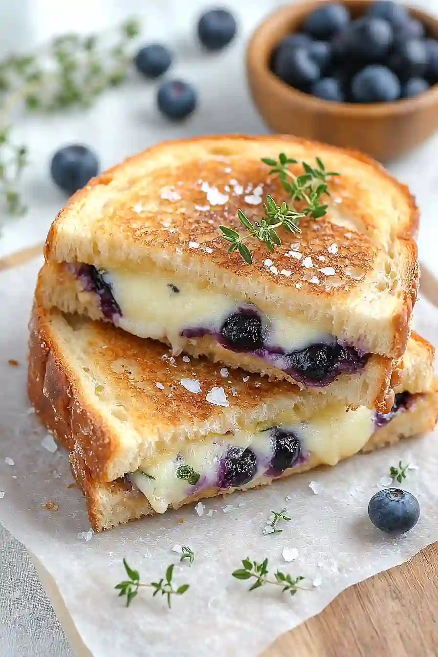 blueberry grilled cheese