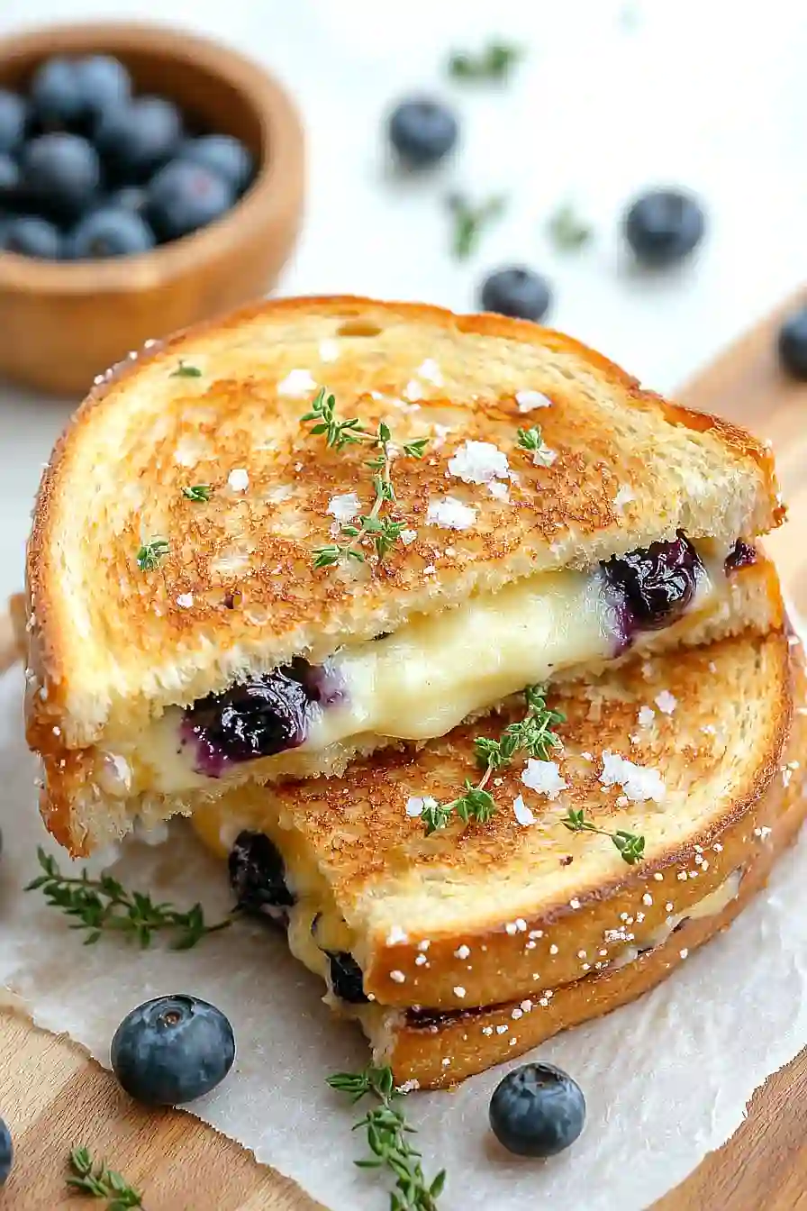 blueberry grilled cheese