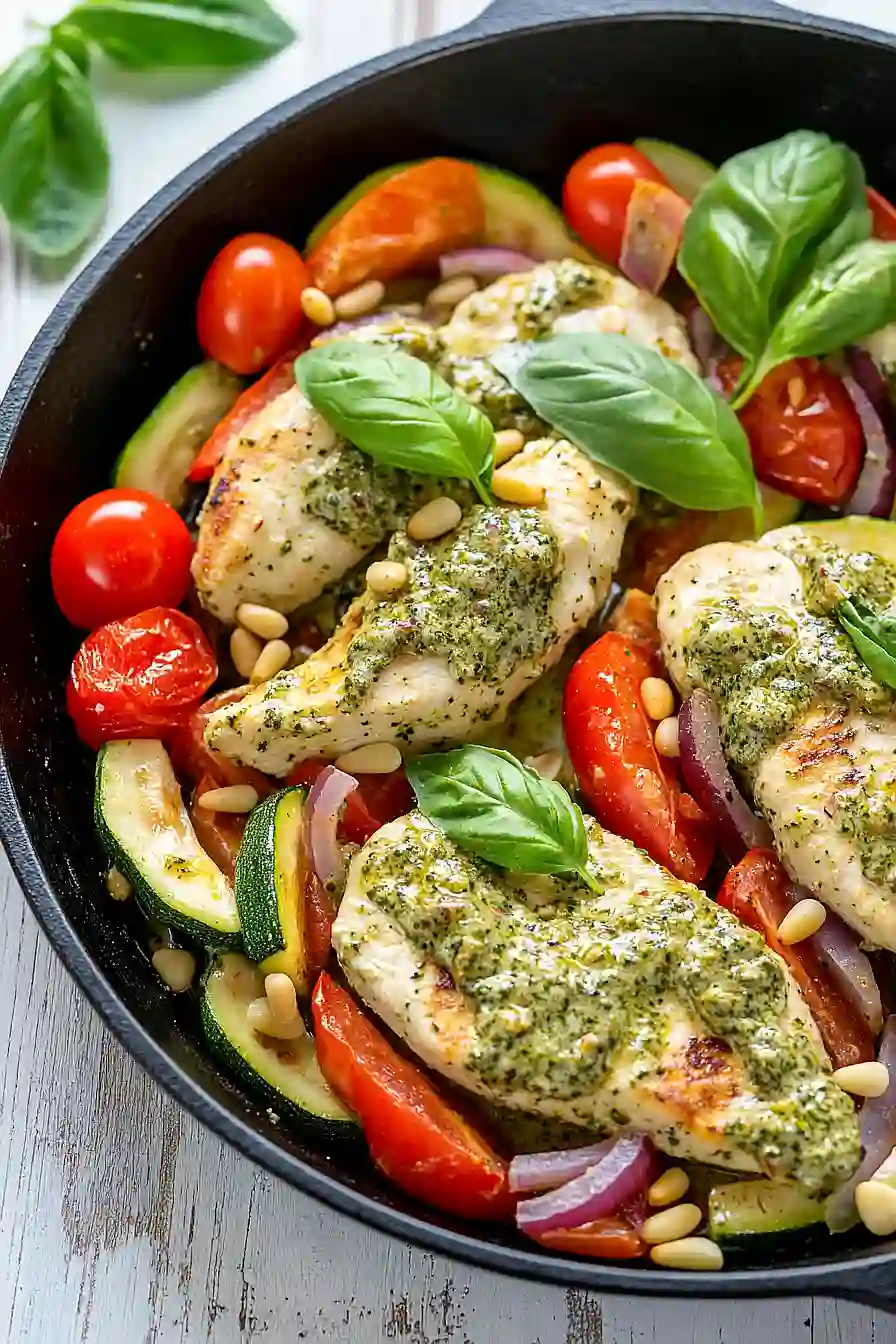 basil pesto chicken