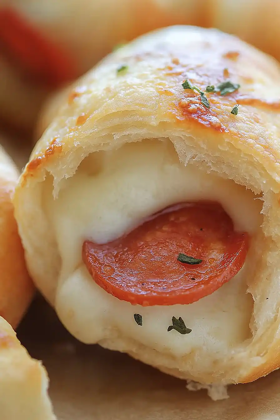 string cheese pizza roll ups