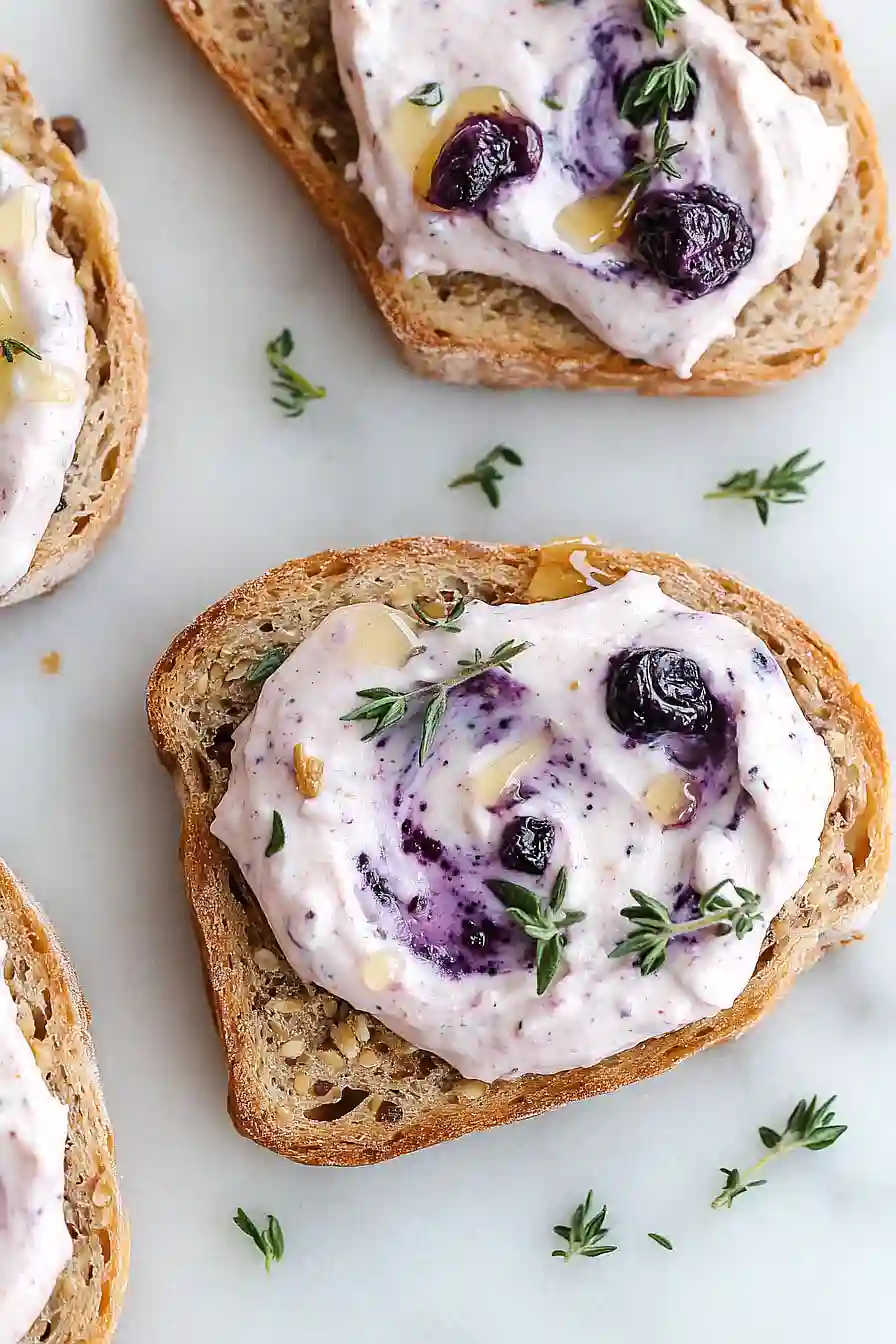 blueberry goat cheese