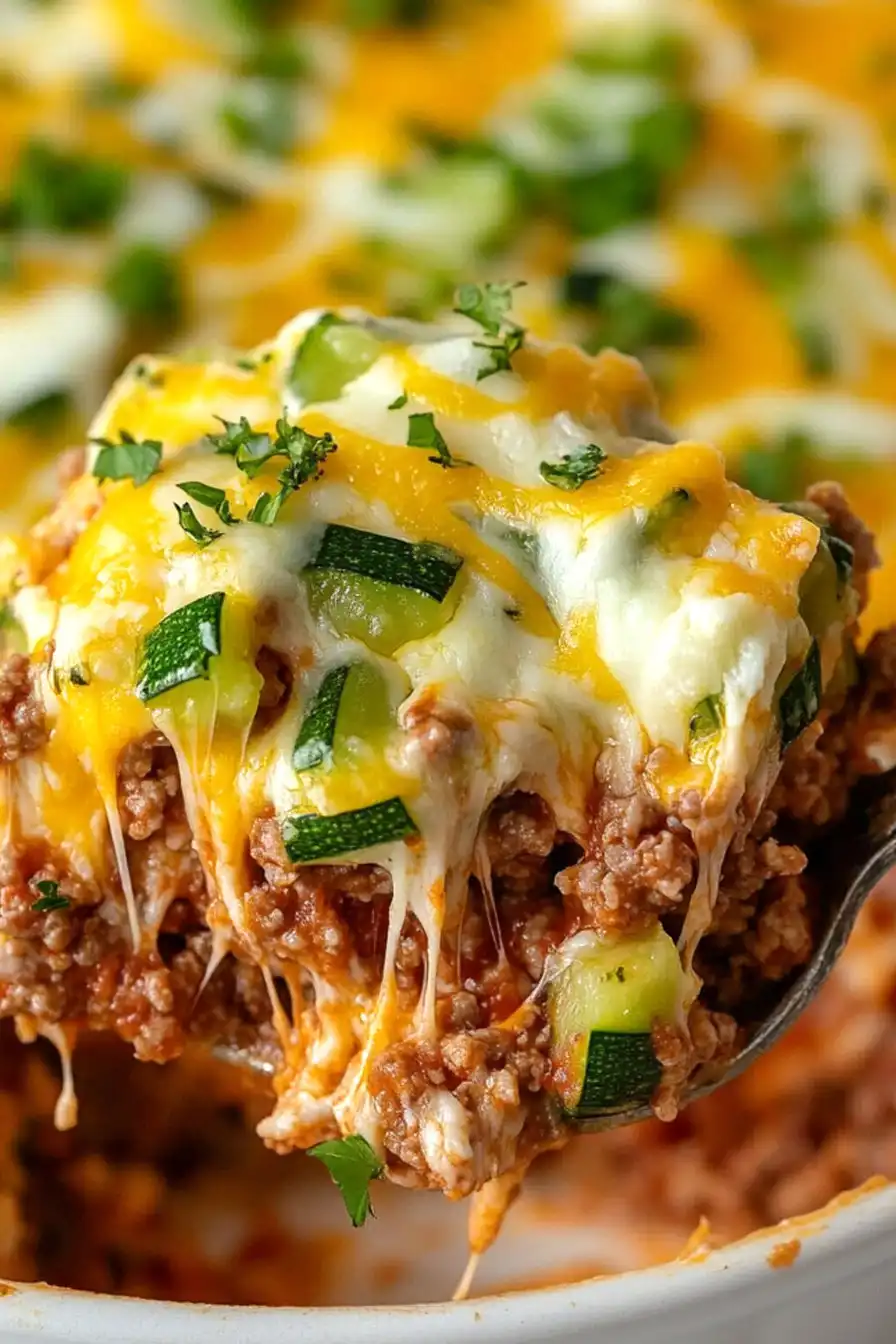 Tasty Zucchini Pizza Casserole Recipe