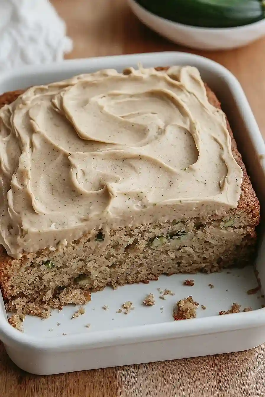 zucchini cake with boxed cake mix
