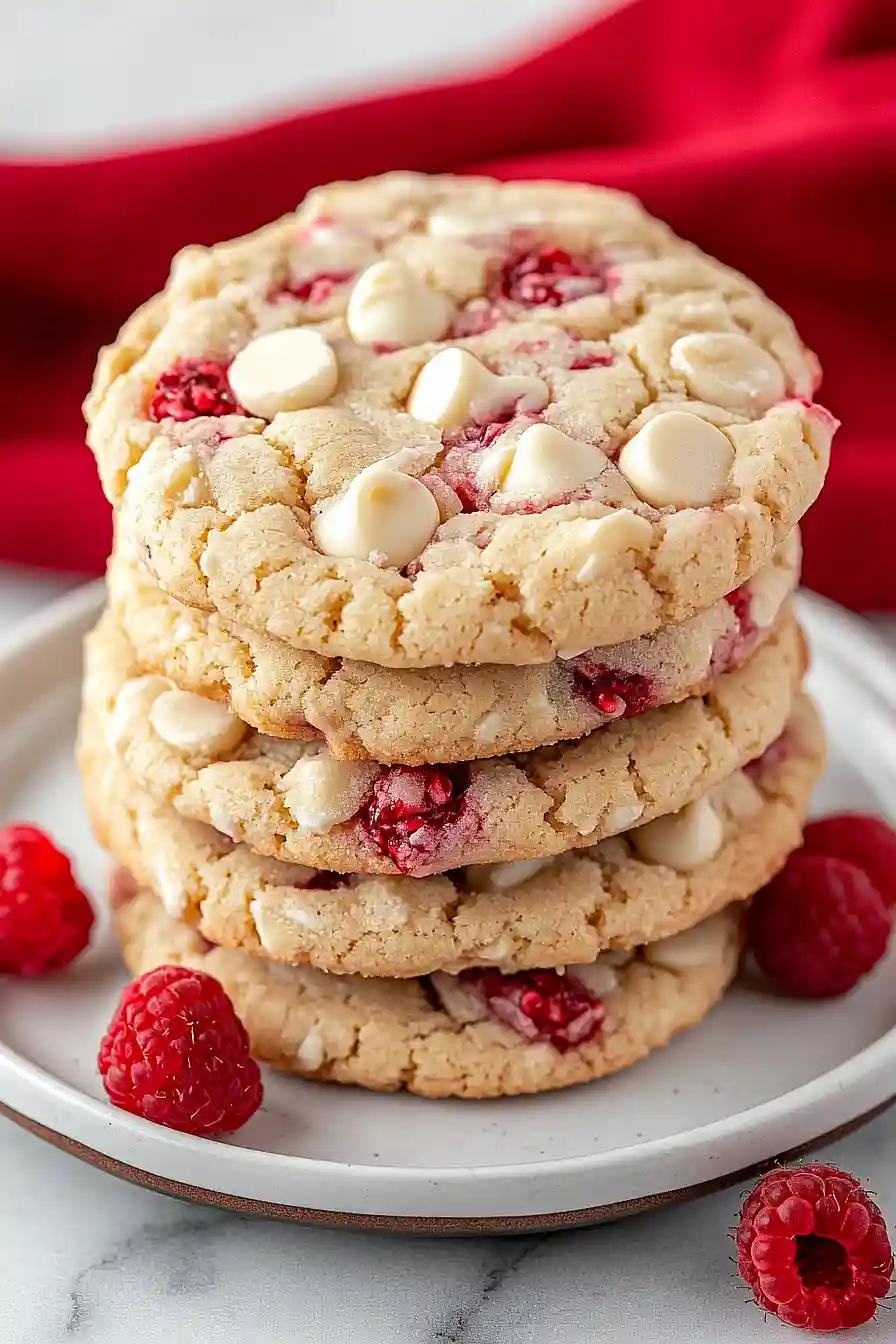 Delicious Raspberry Cheesecake Cookies