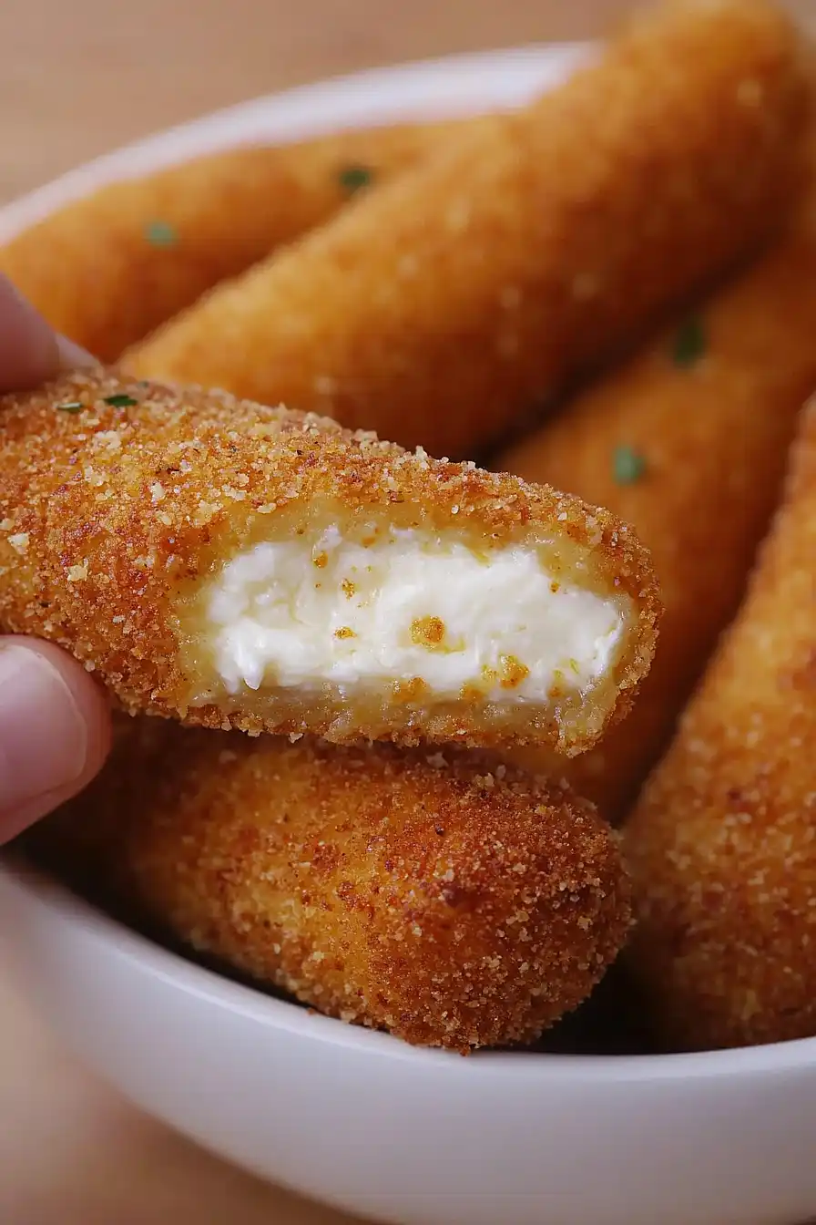 mozzarella sticks with string cheese