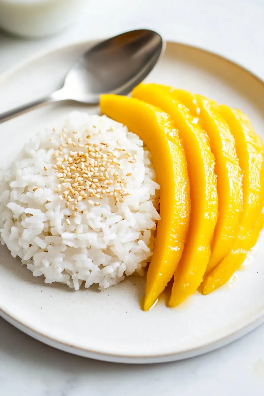 Easy Mango Sticky Rice Dessert