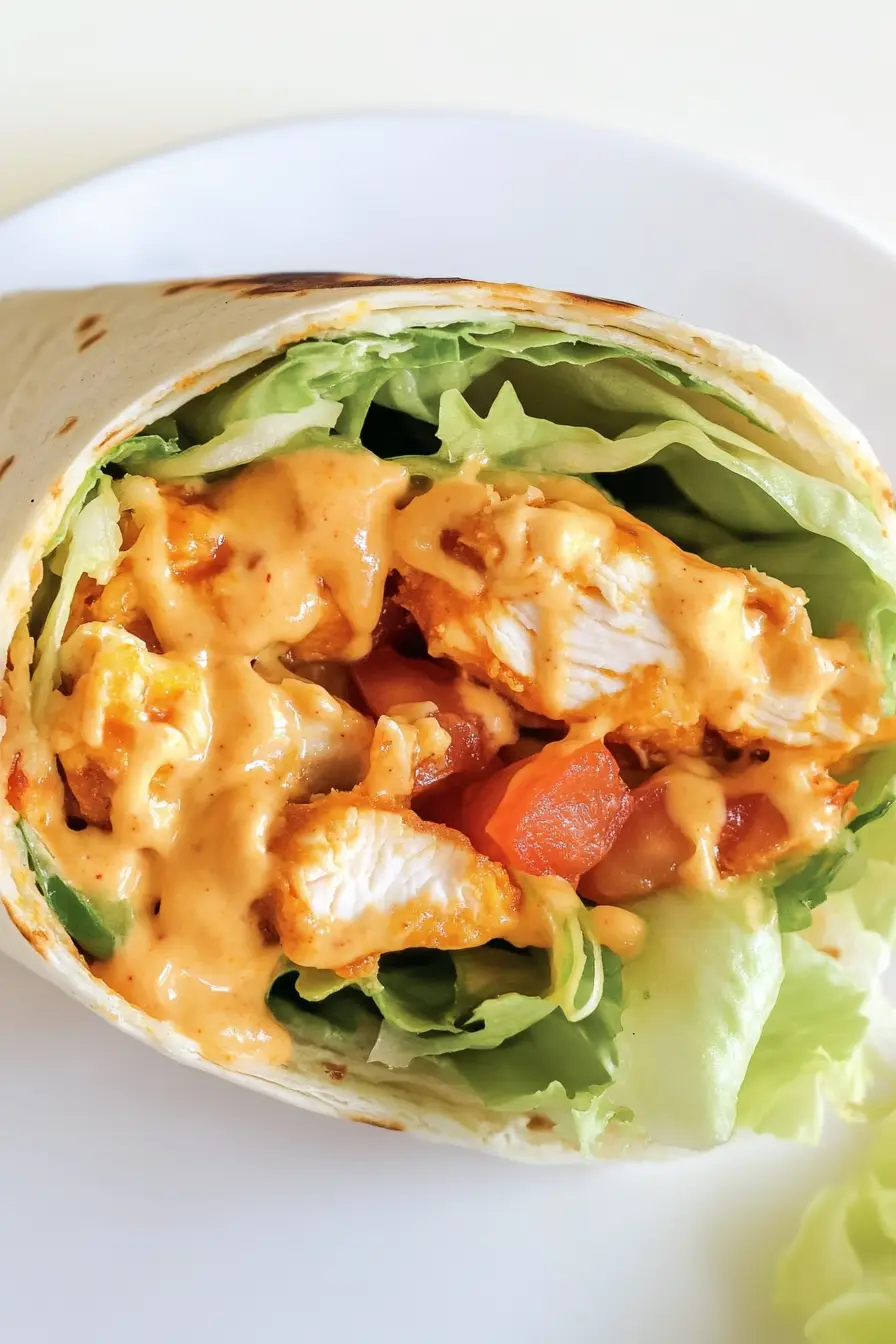 Spicy Buffalo Chicken Wraps Buffalo Wild Wings Style