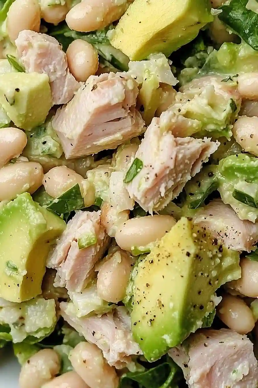white bean and tuna salad