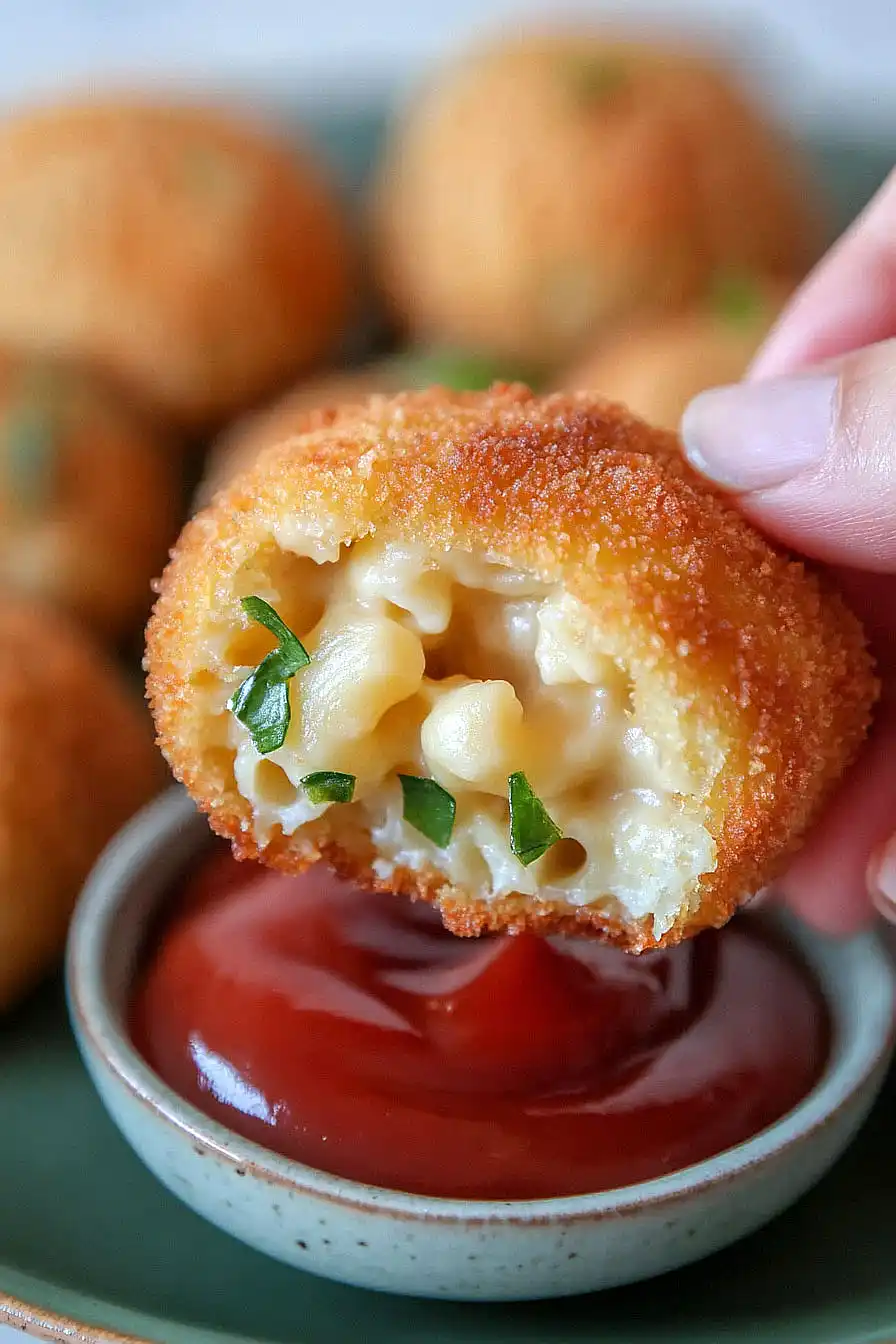 jalapeño mac and cheese balls