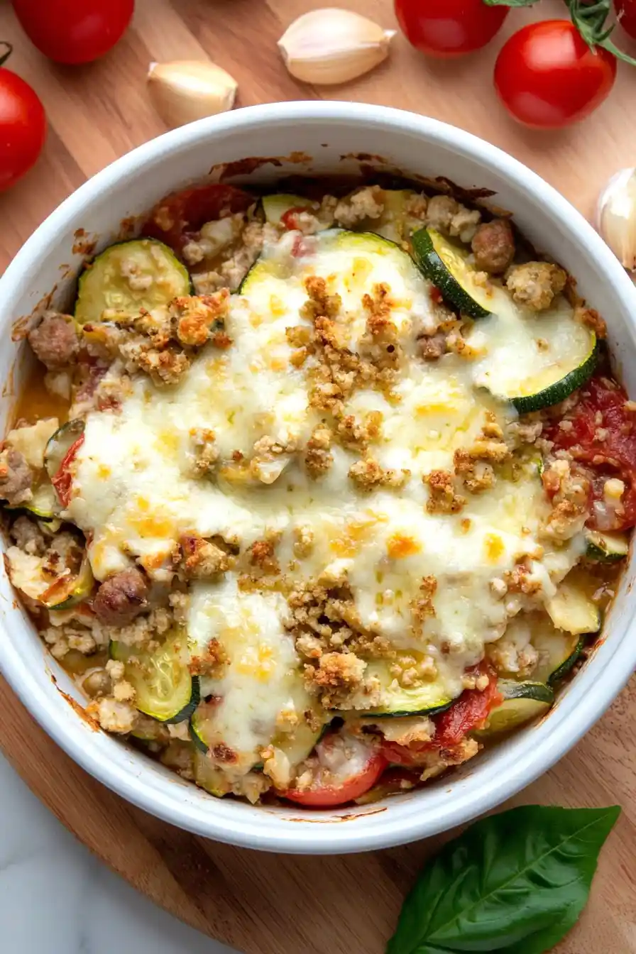 Fresh Italian Zucchini Casserole Recipe