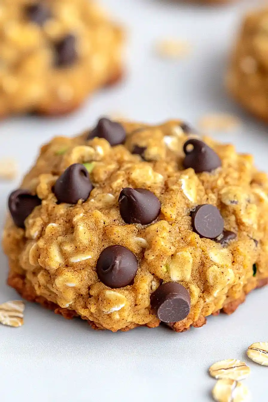 pumpkin zucchini chocolate chip cookies