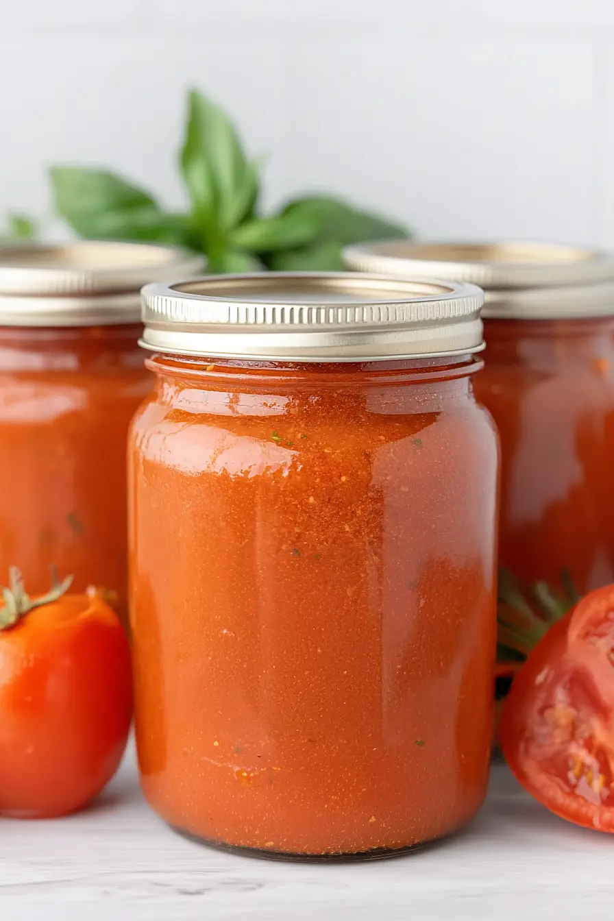 canning spaghetti sauce