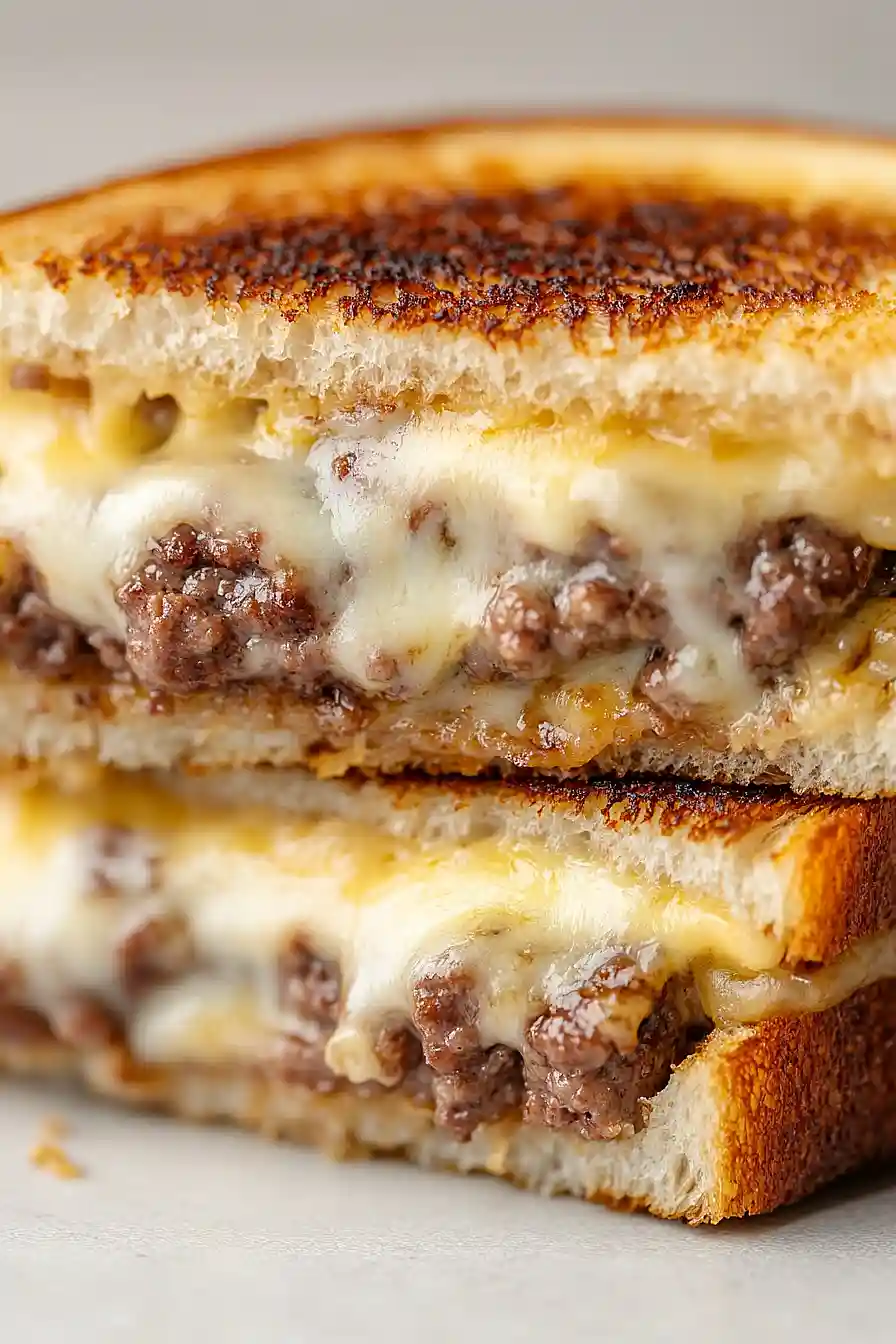smash burger grilled cheese
