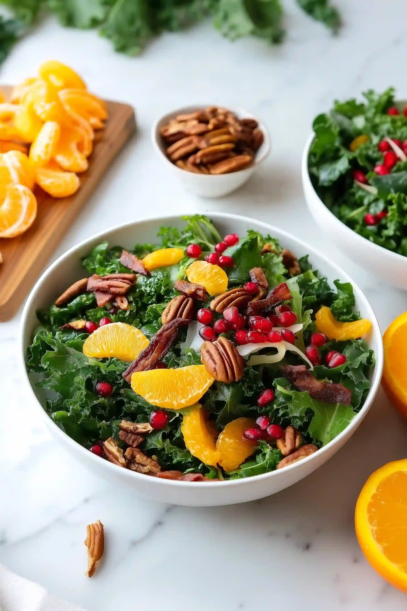 christmas kale salad