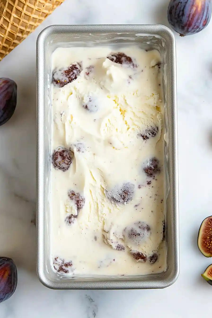 fig and ricotta ice cream