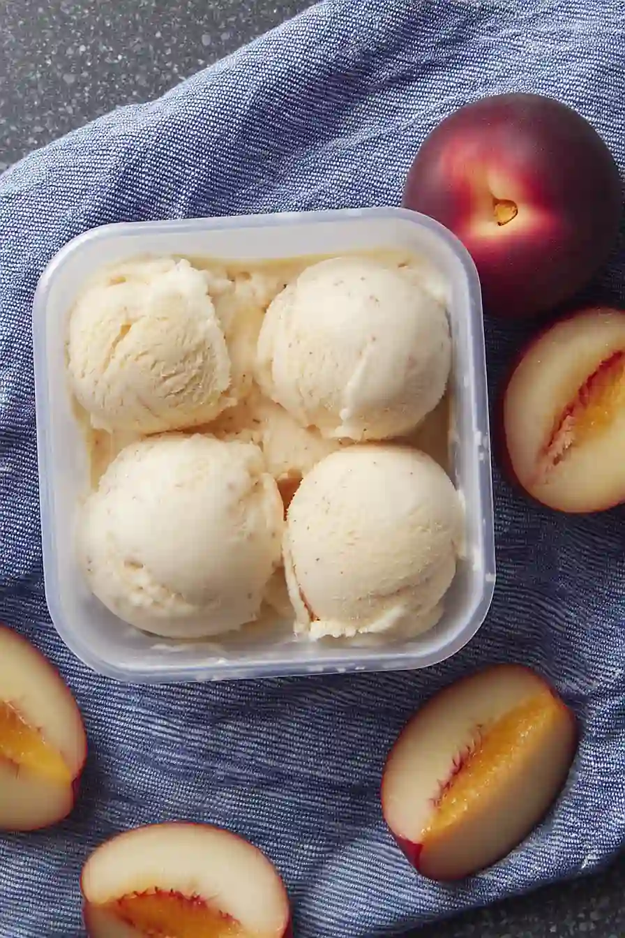 nectarine ice cream