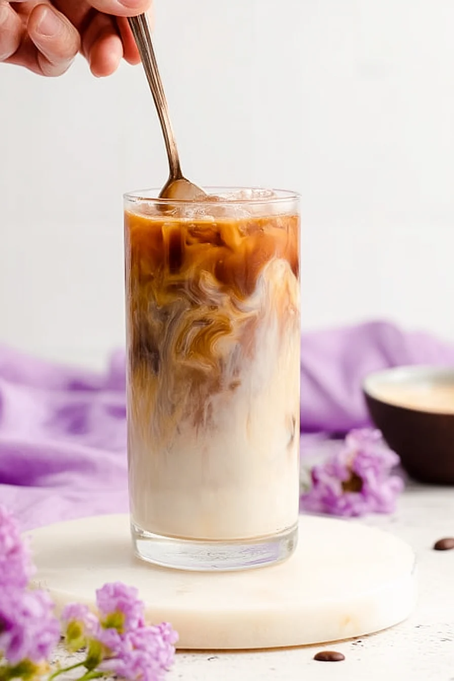 oat milk iced coffee