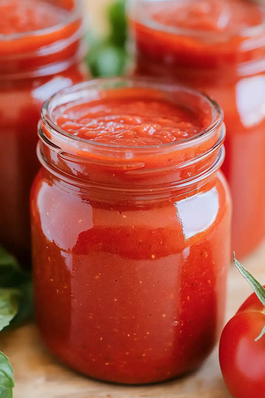 tomato sauce canning