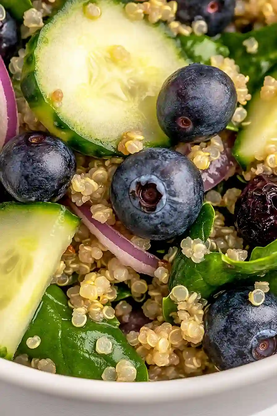 blueberry quinoa salad