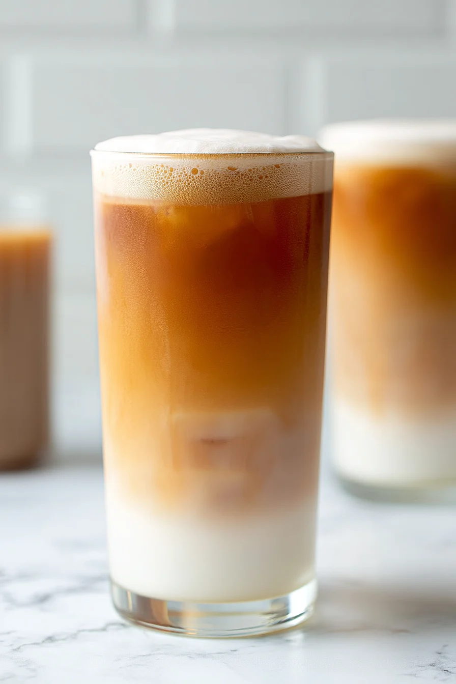 iced tea latte