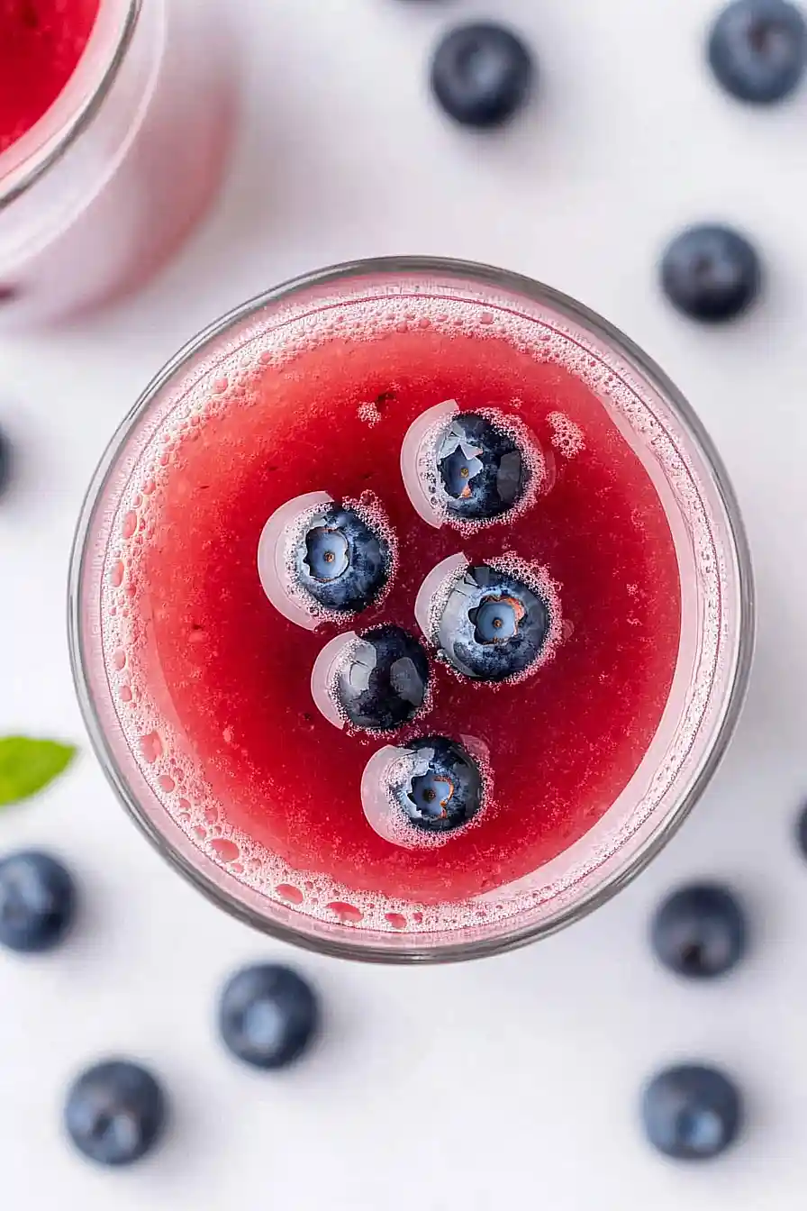 blueberry kombucha