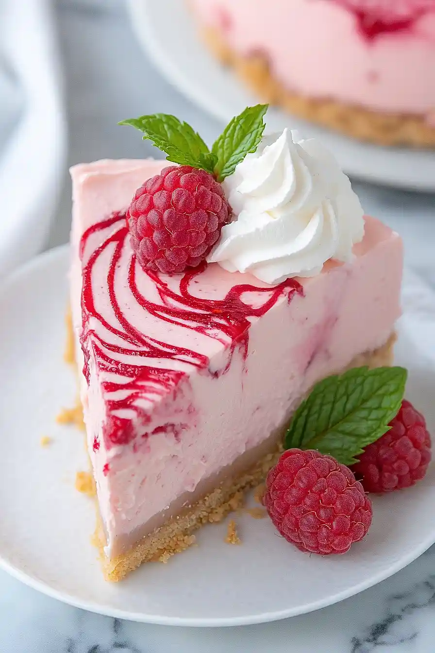 raspberry swirl cheesecake