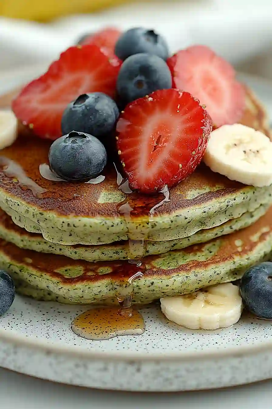 high protein zucchini pancakes