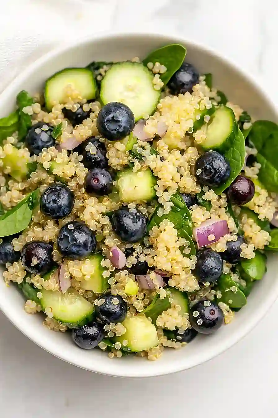 blueberry quinoa salad