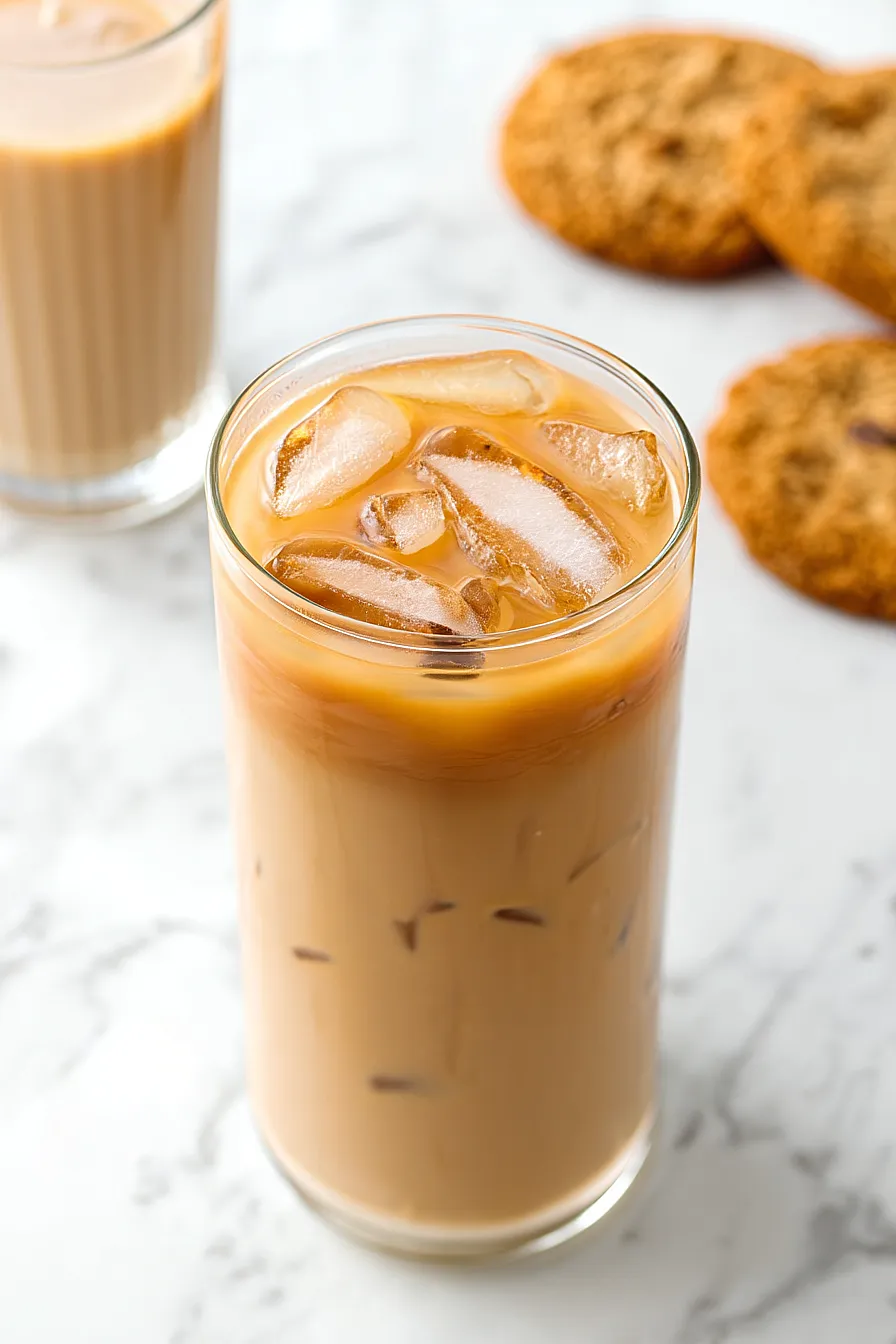 oat milk iced coffee