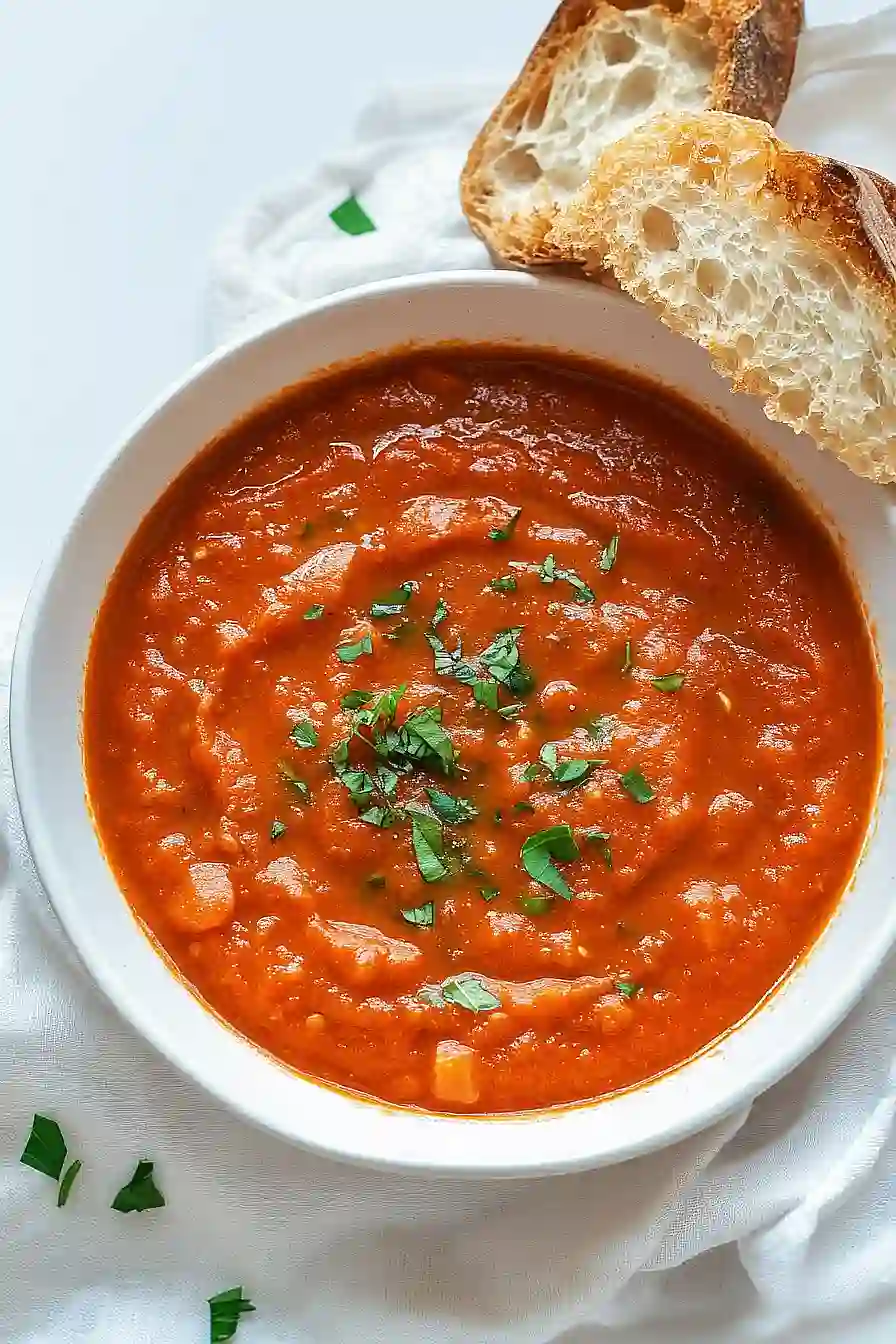 tomato basil soup with canned tomatoes