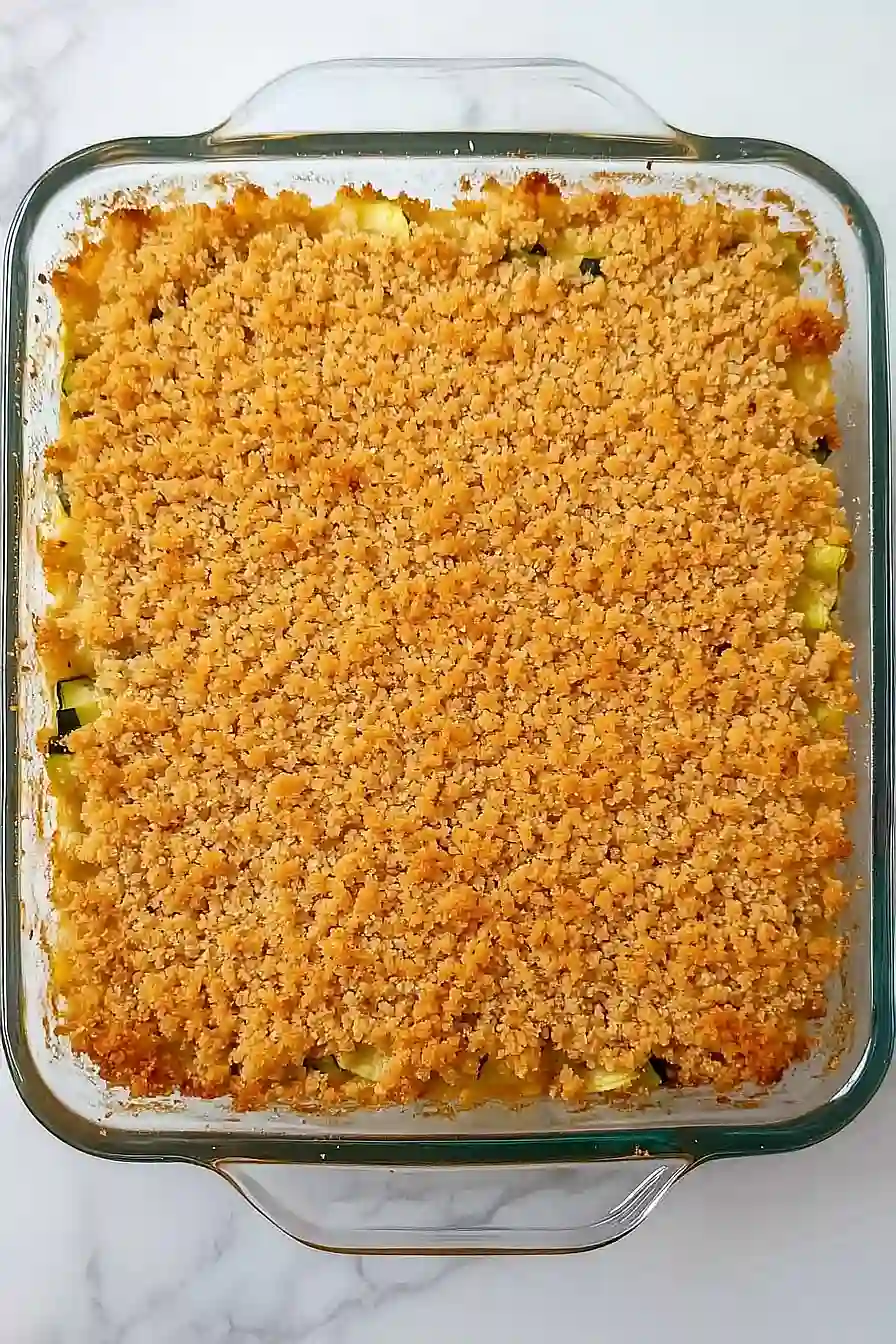 zucchini casserole with ritz crackers