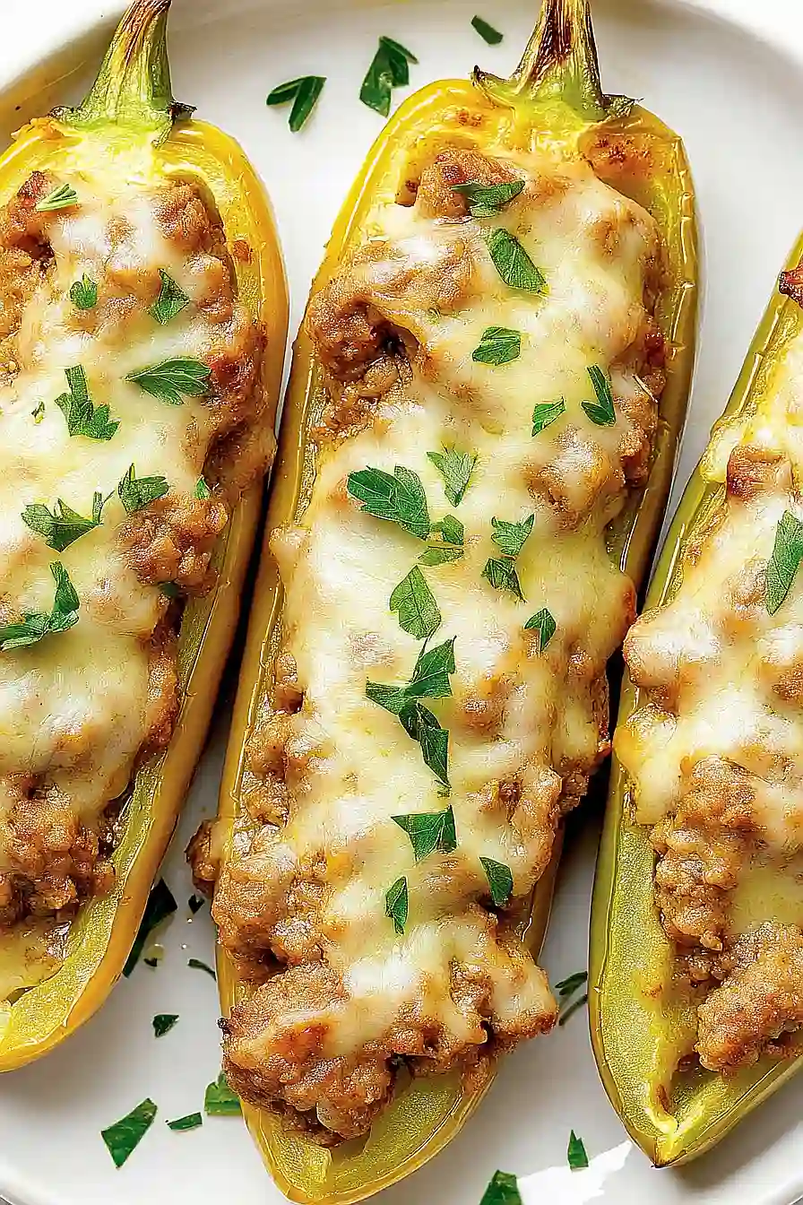 stuffed banana peppers with cream cheese and sausage