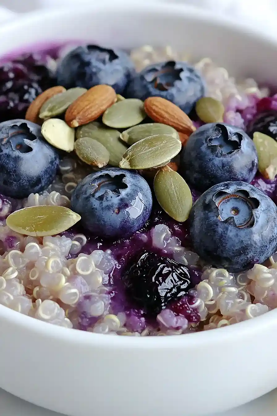 blueberry quinoa breakfast bake