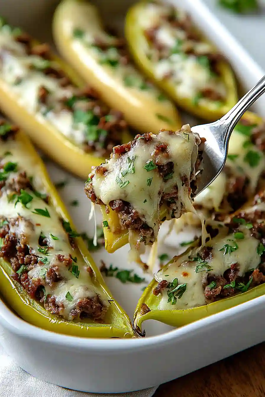 taco stuffed banana peppers