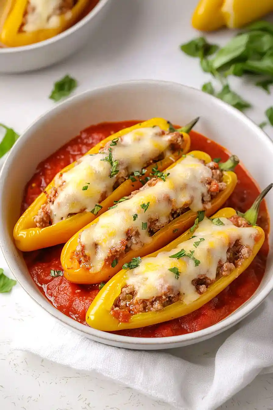 stuffed banana peppers