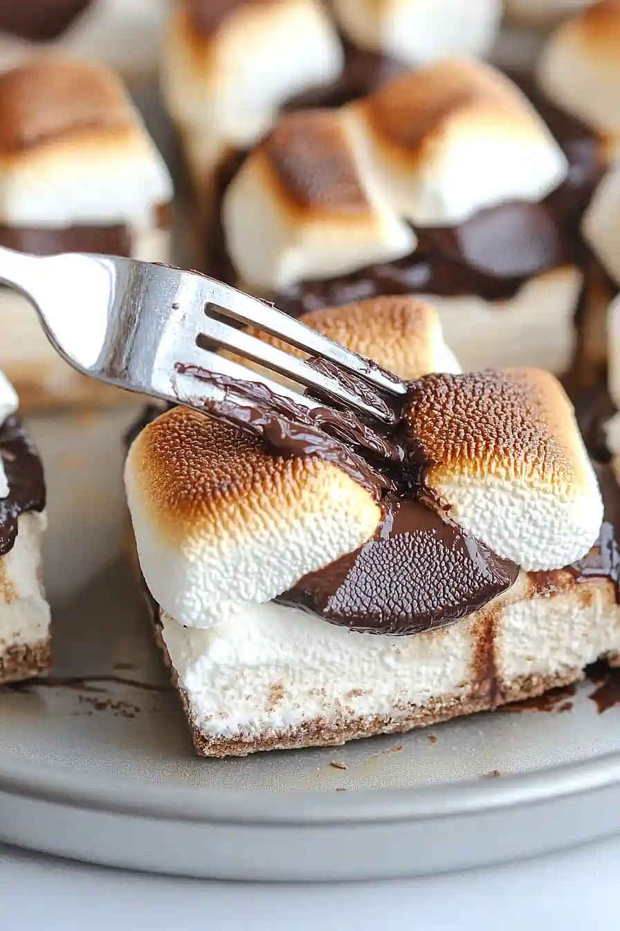 air fryer s'mores dip