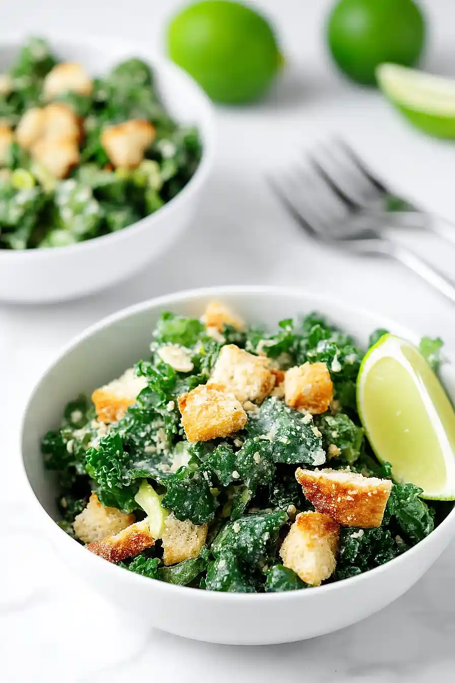 kale caesar salad