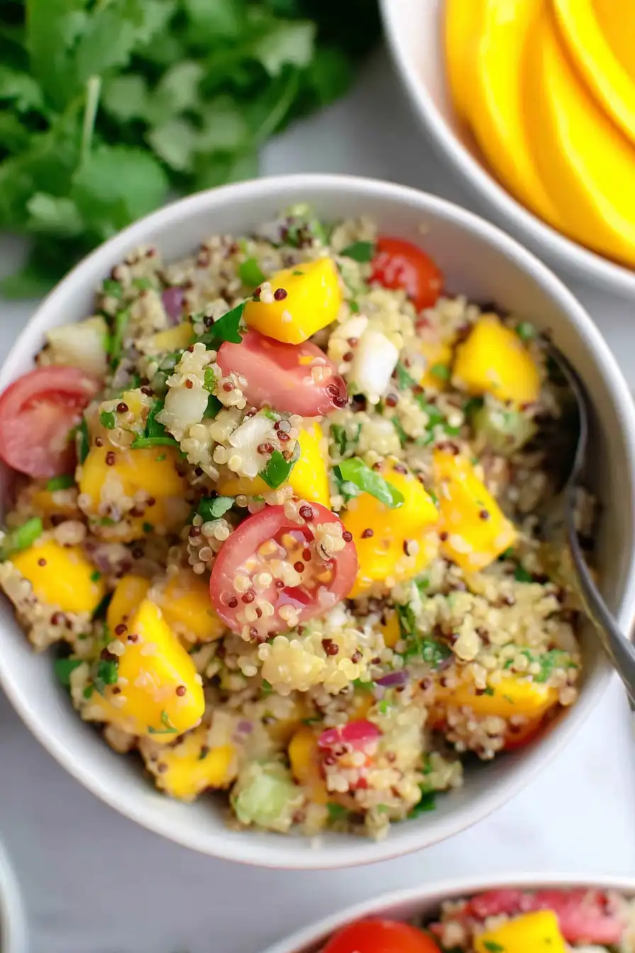 mango quinoa salad