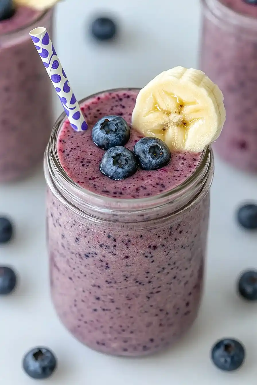 blueberry kale smoothie