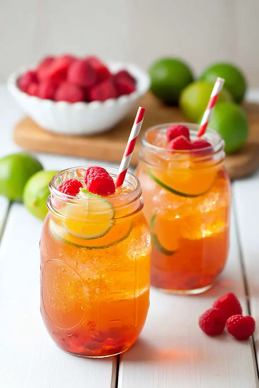 lemon zinger iced tea