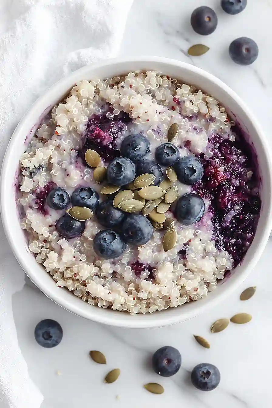 blueberry quinoa breakfast bake
