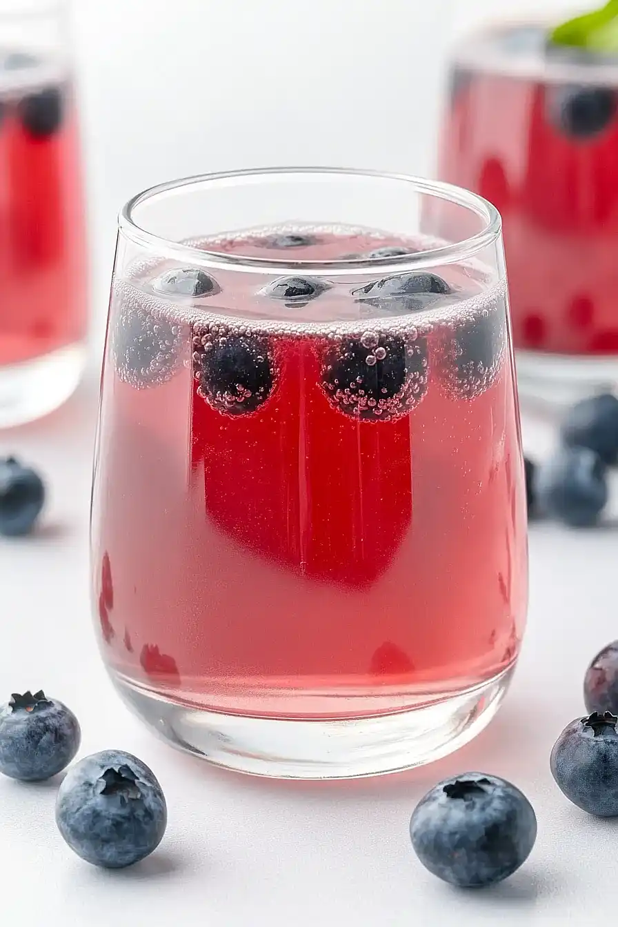 blueberry kombucha
