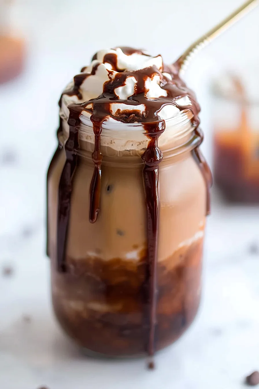 mocha iced coffee