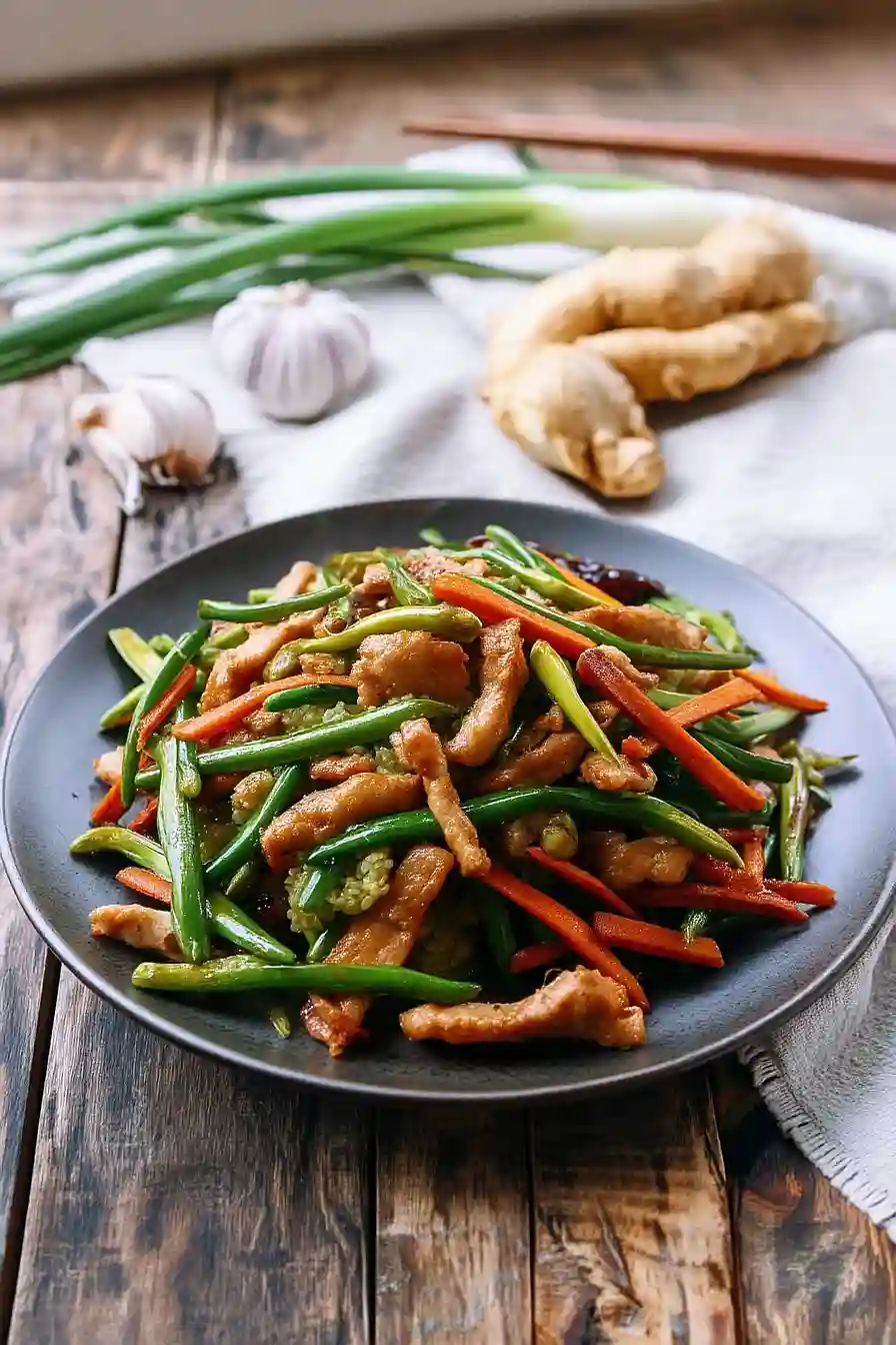 garlic scapes stir fry