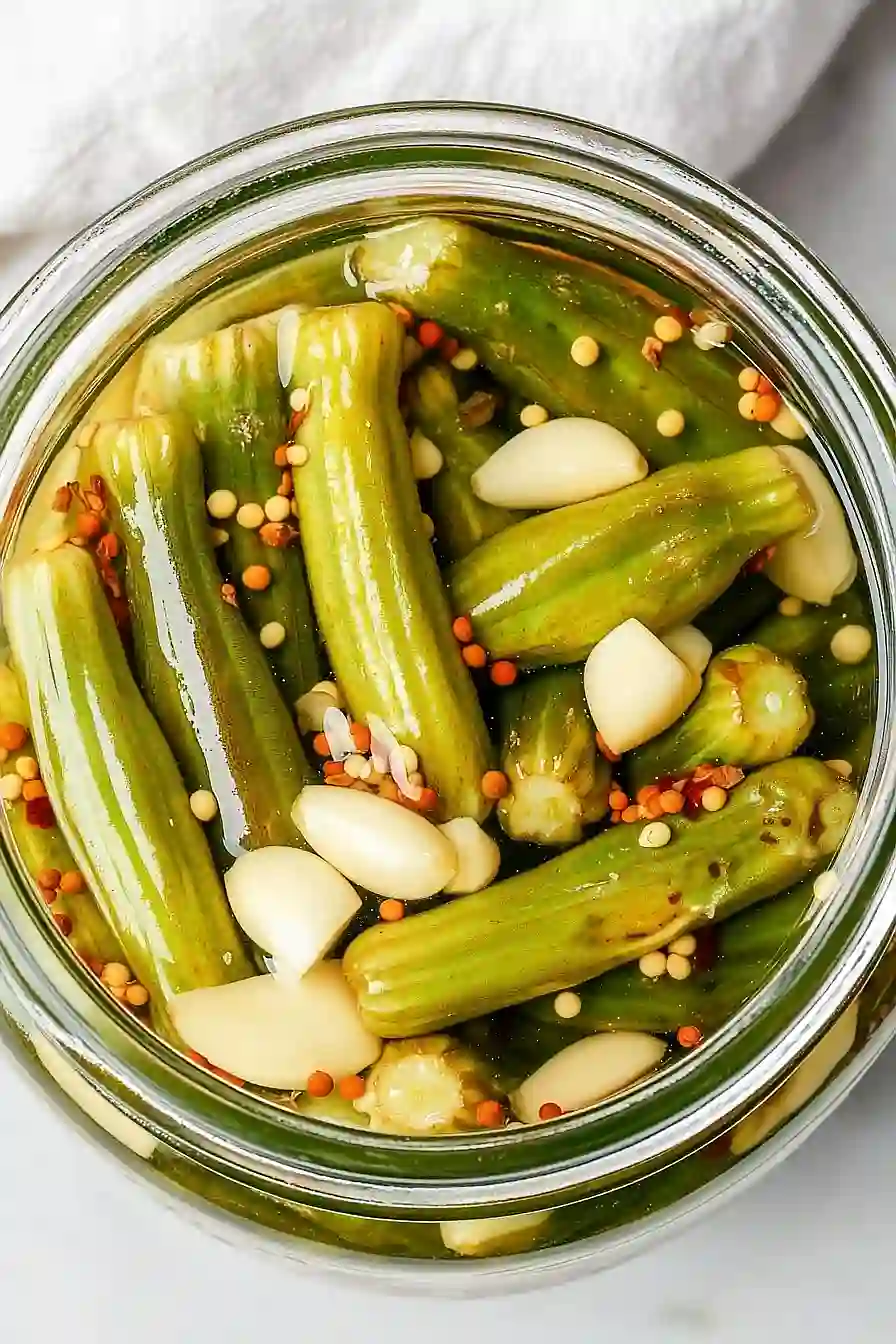 pickled okra