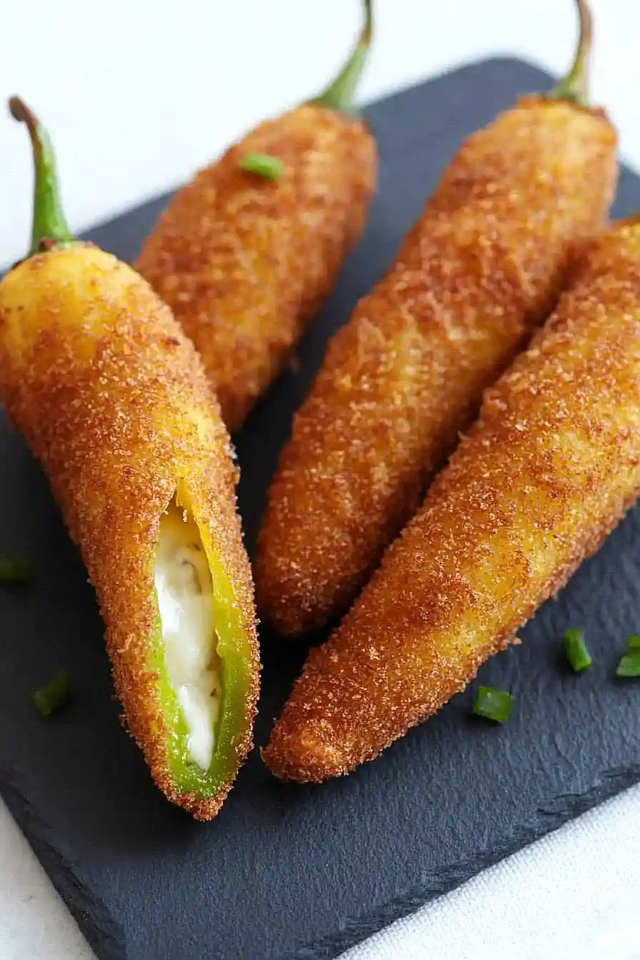 fried stuffed banana peppers